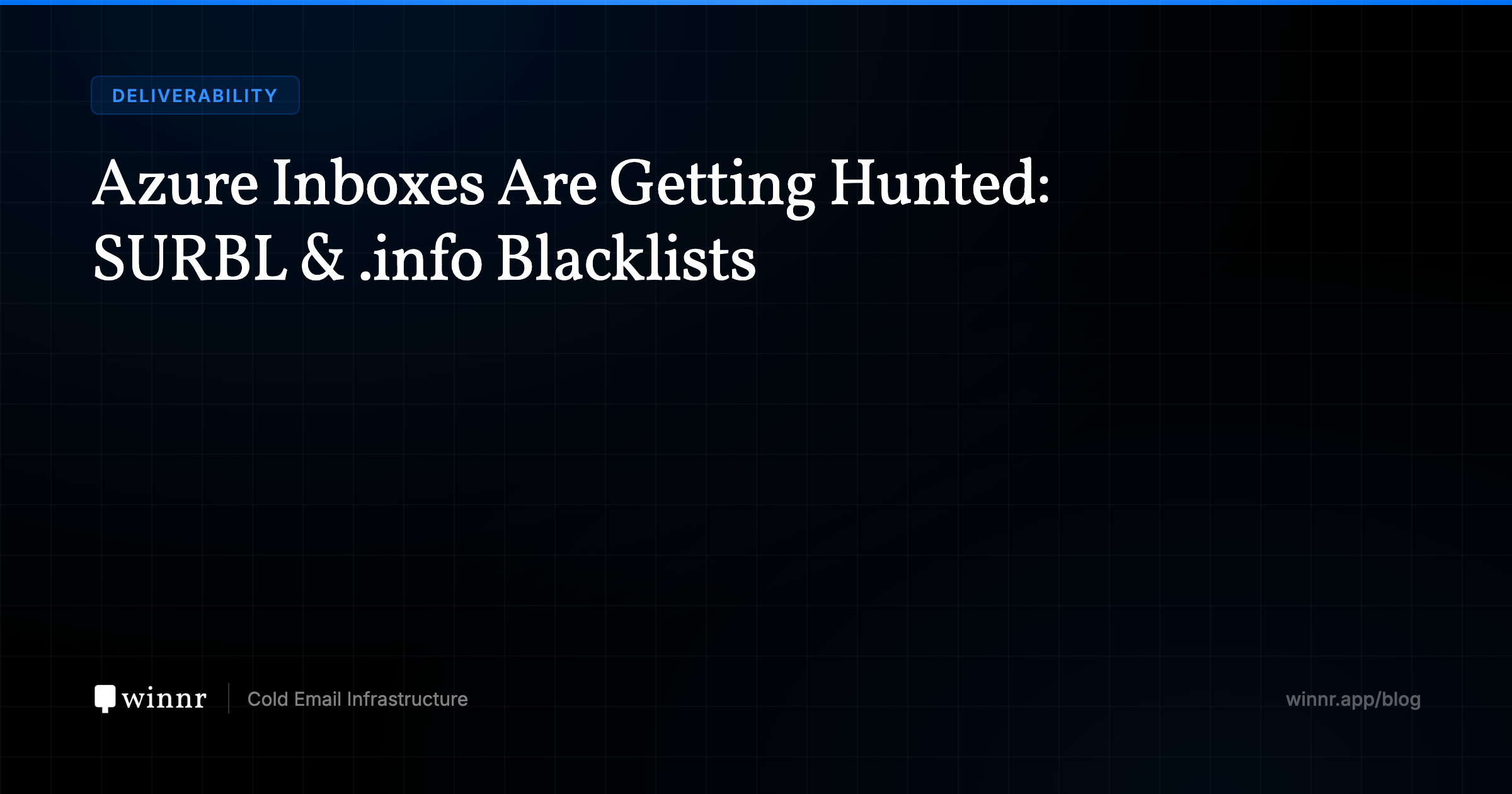 Azure Inboxes and Cold Email: Why They're Getting Blacklisted